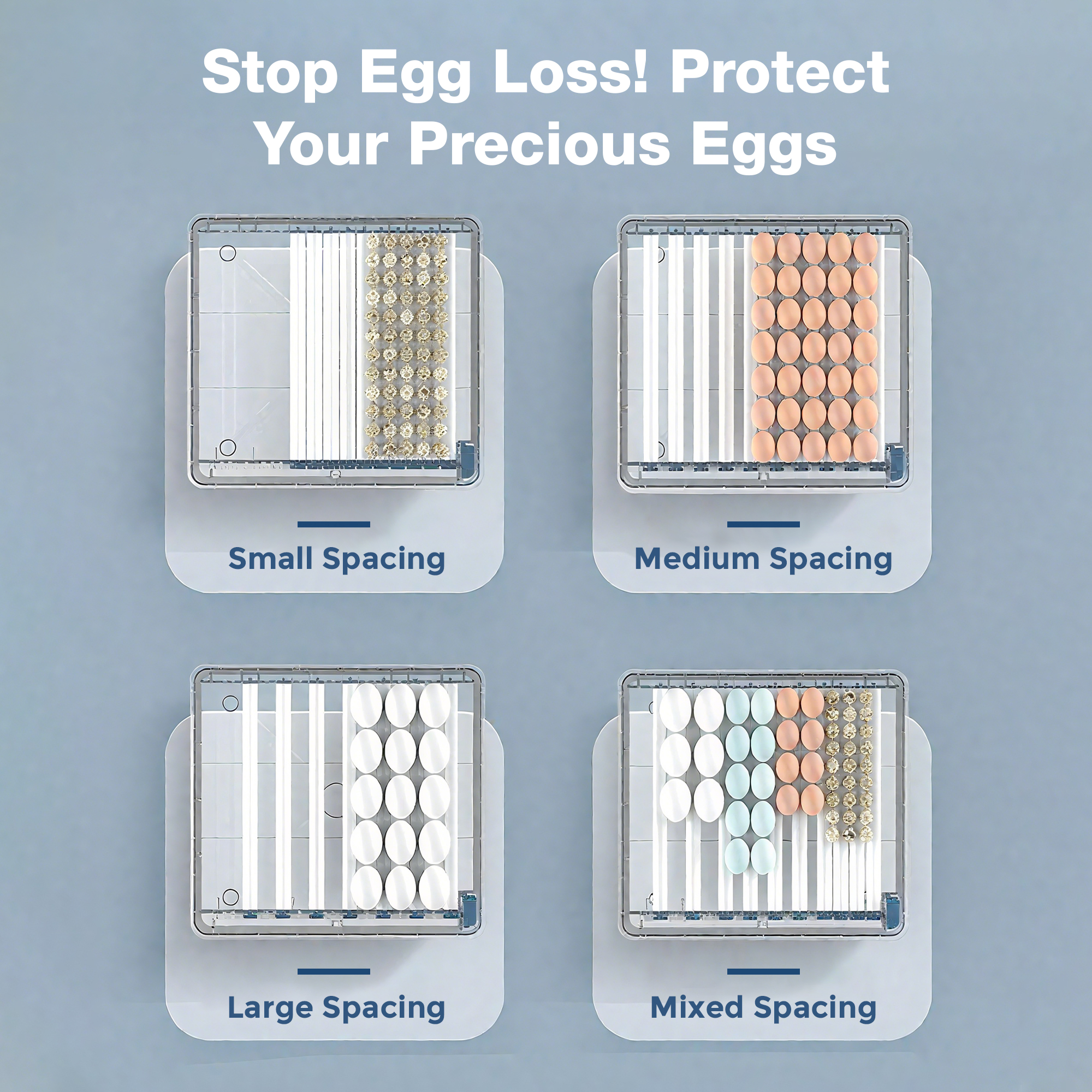 Automatic Egg Incubator with Temp and Humidity Control