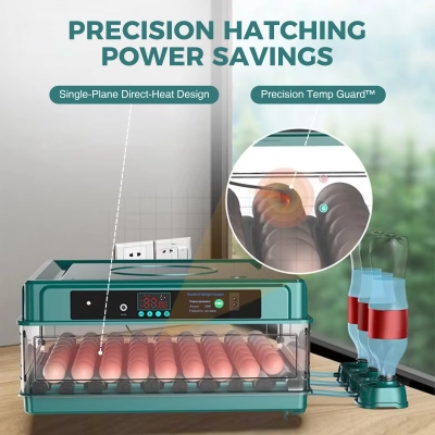 Automatic Duck Egg Incubator with Auto Turn and Dual Motors 02