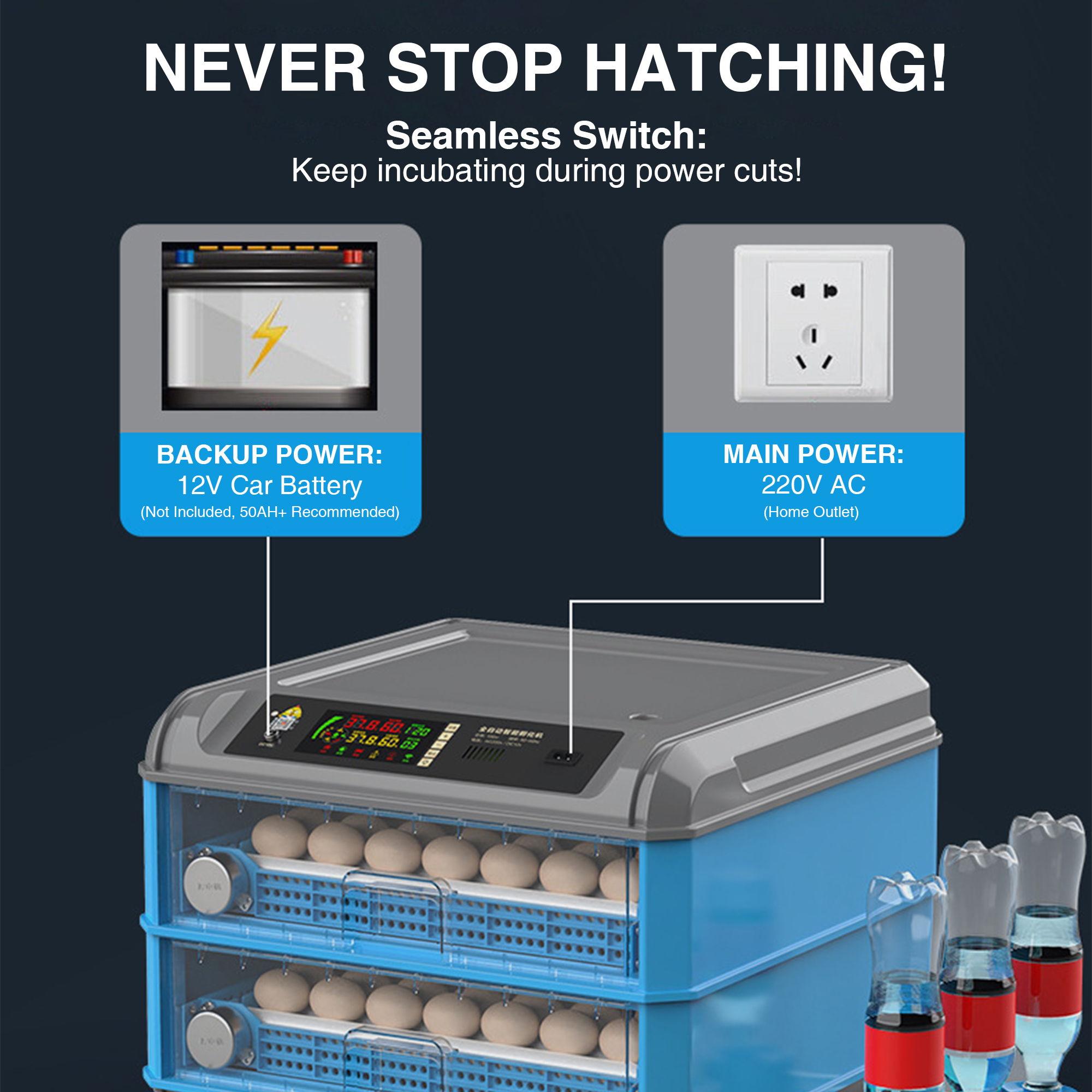Automatic Drawer Egg Incubator