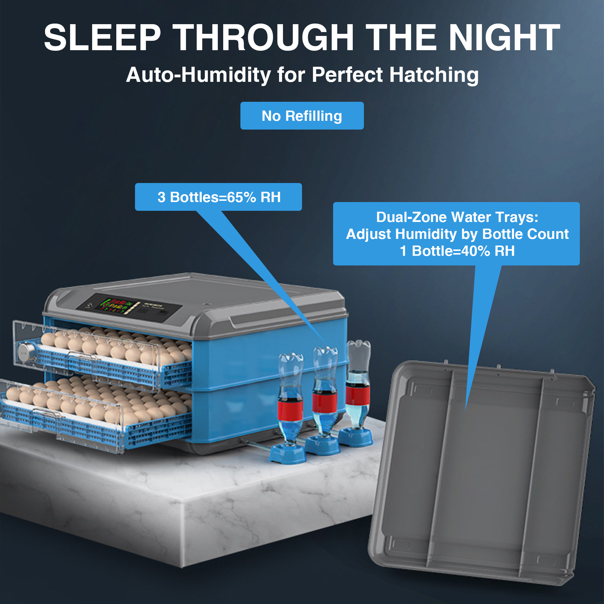 Automatic Drawer Egg Incubator