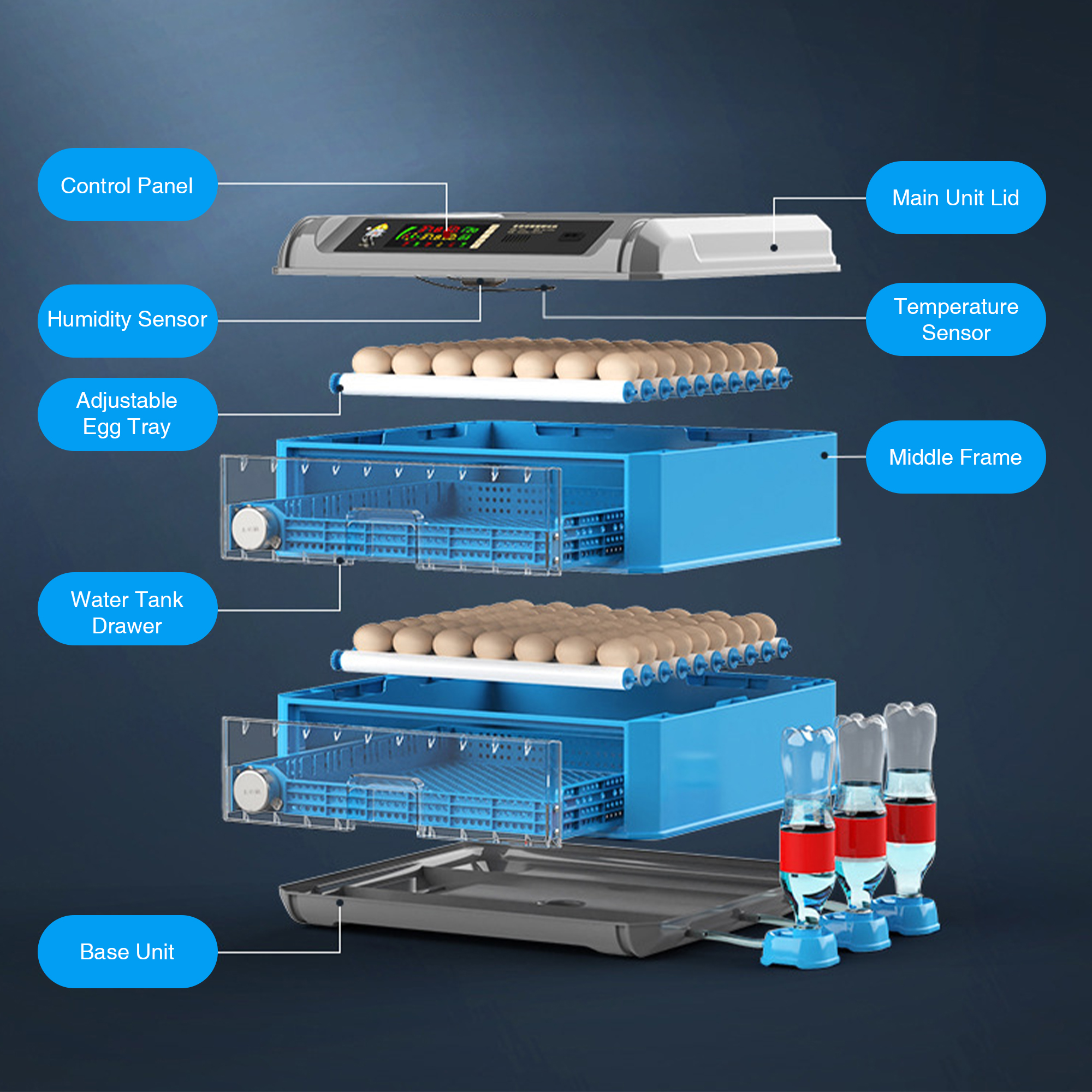Automatic Drawer Egg Incubator