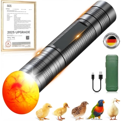 Titanium Series 3.0: High-Intensity LED Egg Candler 01