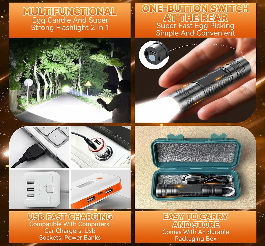 Titanium Series 3.0: High-Intensity LED Egg Candler