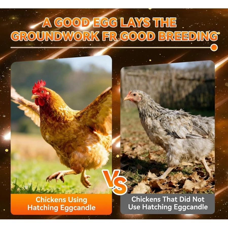 Titanium Series 3.0: High-Intensity LED Egg Candler