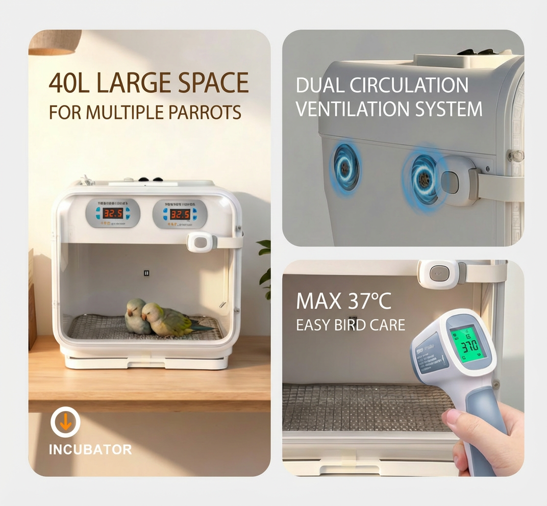 Smart Thermo-Vent Bird Brooder