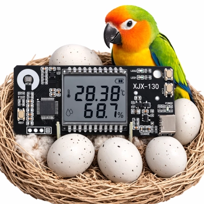 High-Precision Temperature & Humidity Monitor for Egg Incubators 01