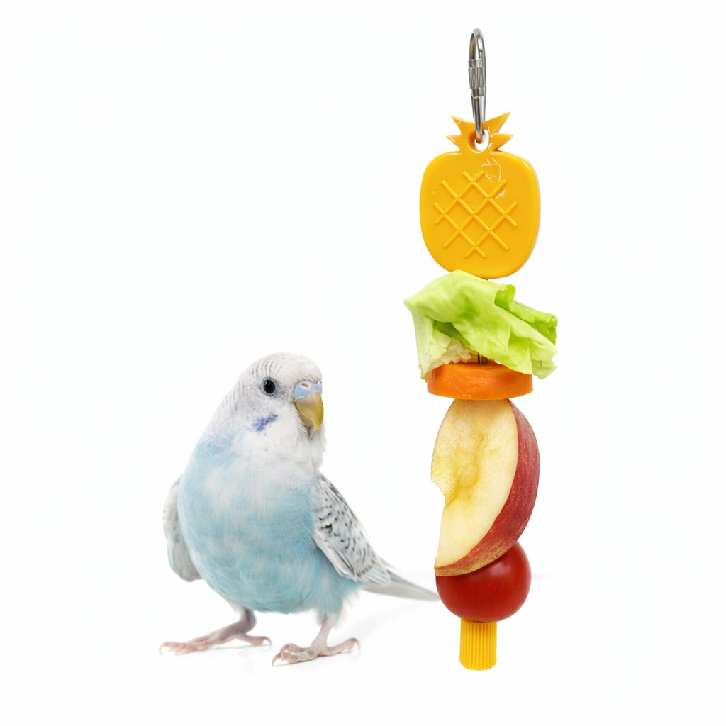 Stainless Steel Bird Fruit & Veggie Skewer 4PS