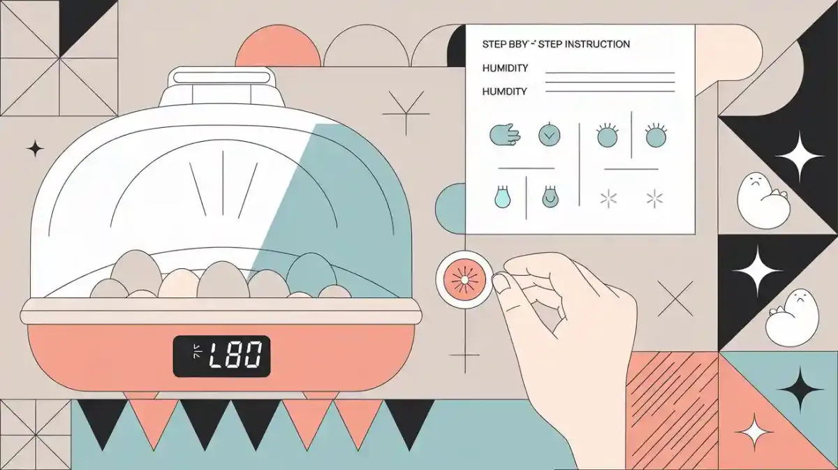 Lower humidity in incubator step-by-step for beginners