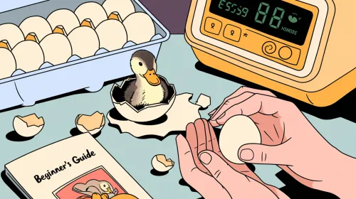 Duck Eggs and Incubator Guide for Beginners from Egg to Hatch Day