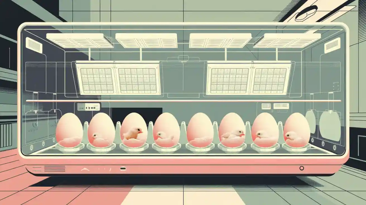 Transparent Egg Incubator Light Management for Stable Hatching Results