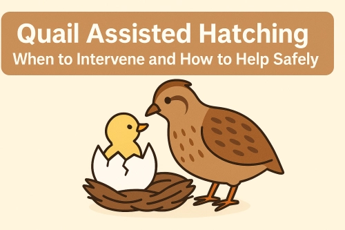 Quail Assisted Hatching When To Intervene And How To Help Safely