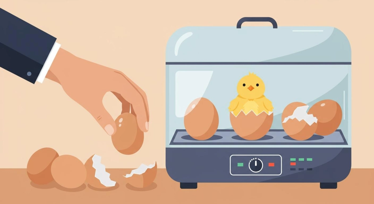 Hatching Chicken Eggs With An Incubator From Selection To First Peep