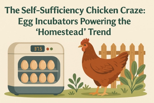 Self-Sufficient Egg Boom: How Incubators Are Powering the Backyard Chicken Trend