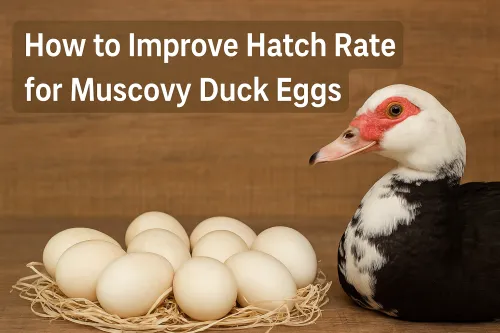 🪶 How to Improve Hatch Rate for Muscovy Duck Eggs