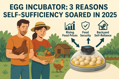 Egg Incubator: 3 Reasons Self-Sufficiency Soared In 2025