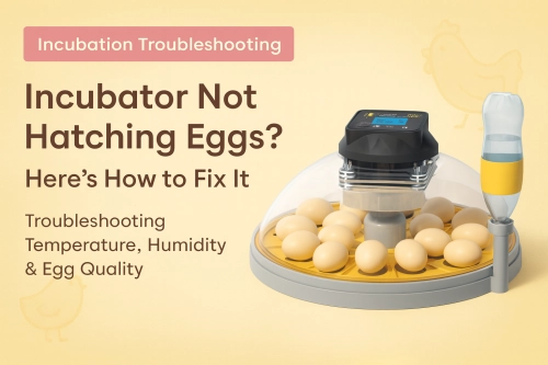 Why Your Incubator Isn’t Hatching Eggs (And How to Fix It)
