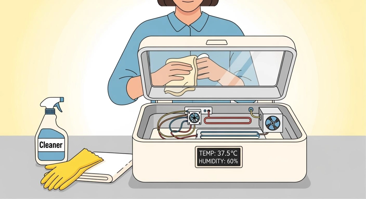 How to Deep-Clean Your Egg Incubator Between Hatches Without Damaging Electronics