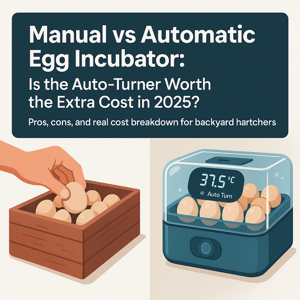 Manual vs Automatic Egg Incubator: Is The Auto-Turner Worth The Extra Cost In 2025?
