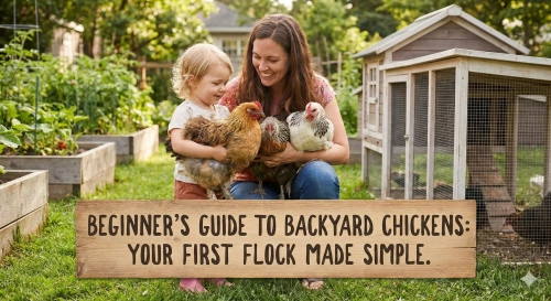 Beginner’s Guide To Backyard Chickens And Your First Flock Made Simple