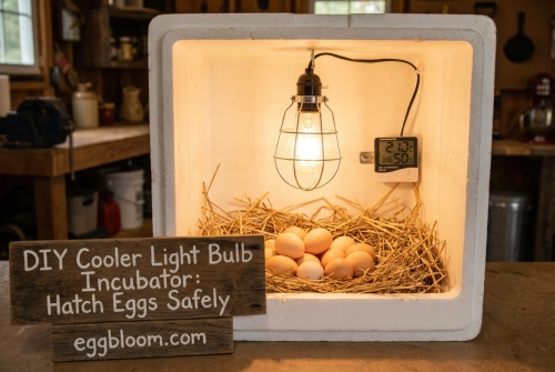 Can a Light Bulb or Heat Lamp Incubate Bird Eggs in a Cooler