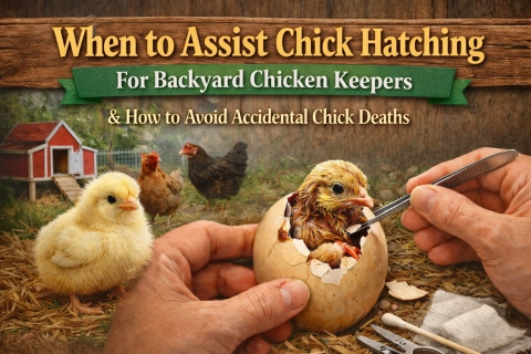 When to Assist Chick Hatching for Backyard Chicken Keepers and How to Avoid Accidental Chick Deaths