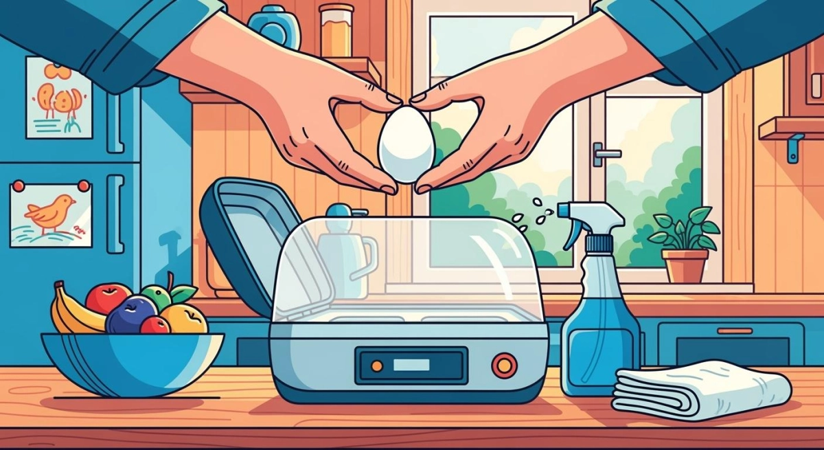 Egg Handling and Incubator Cleaning Essentials for Reducing Avian Flu Risks at Home