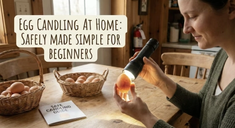 Egg Candling at Home Safely Made Simple for Beginners