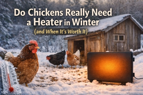 Do Chickens Really Need a Heater in Winter (and When It’s Worth It)