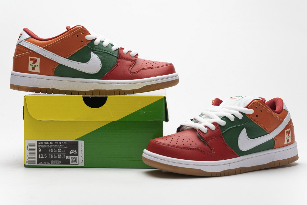 Get Nike SB Dunk Low 7 Eleven CZ5130-600
