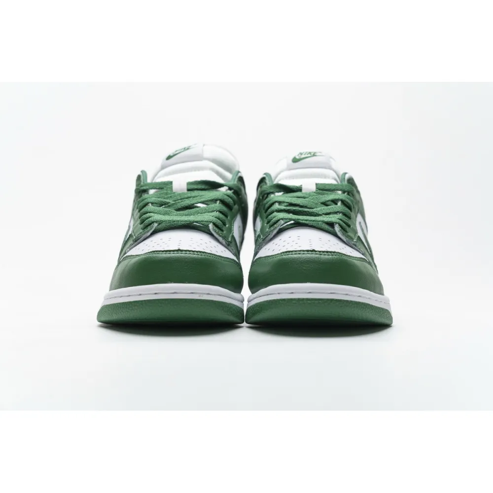 Get Nike Dunk Low SP White Green DD1391-300