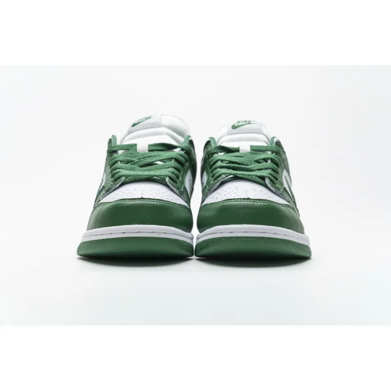 Get Nike Dunk Low SP White Green DD1391-300
