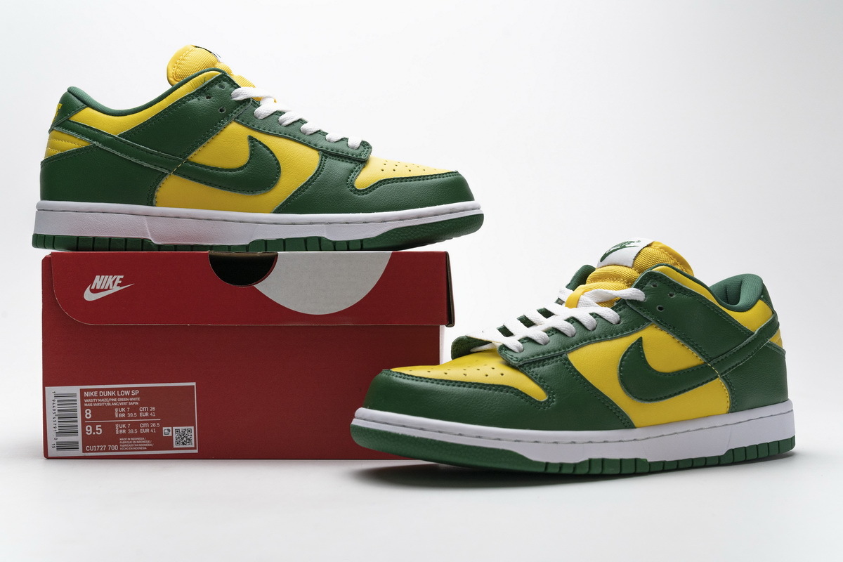 Get Nike Dunk Low Brazil (2020) CU1727-700