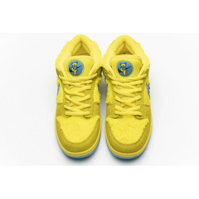 Get Nike SB Dunk Low Grateful Dead Bears Opti Yellow CJ5378-700 02