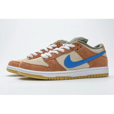Get Nike SB Dunk Low Corduroy Dusty Peach BQ6817-201 01