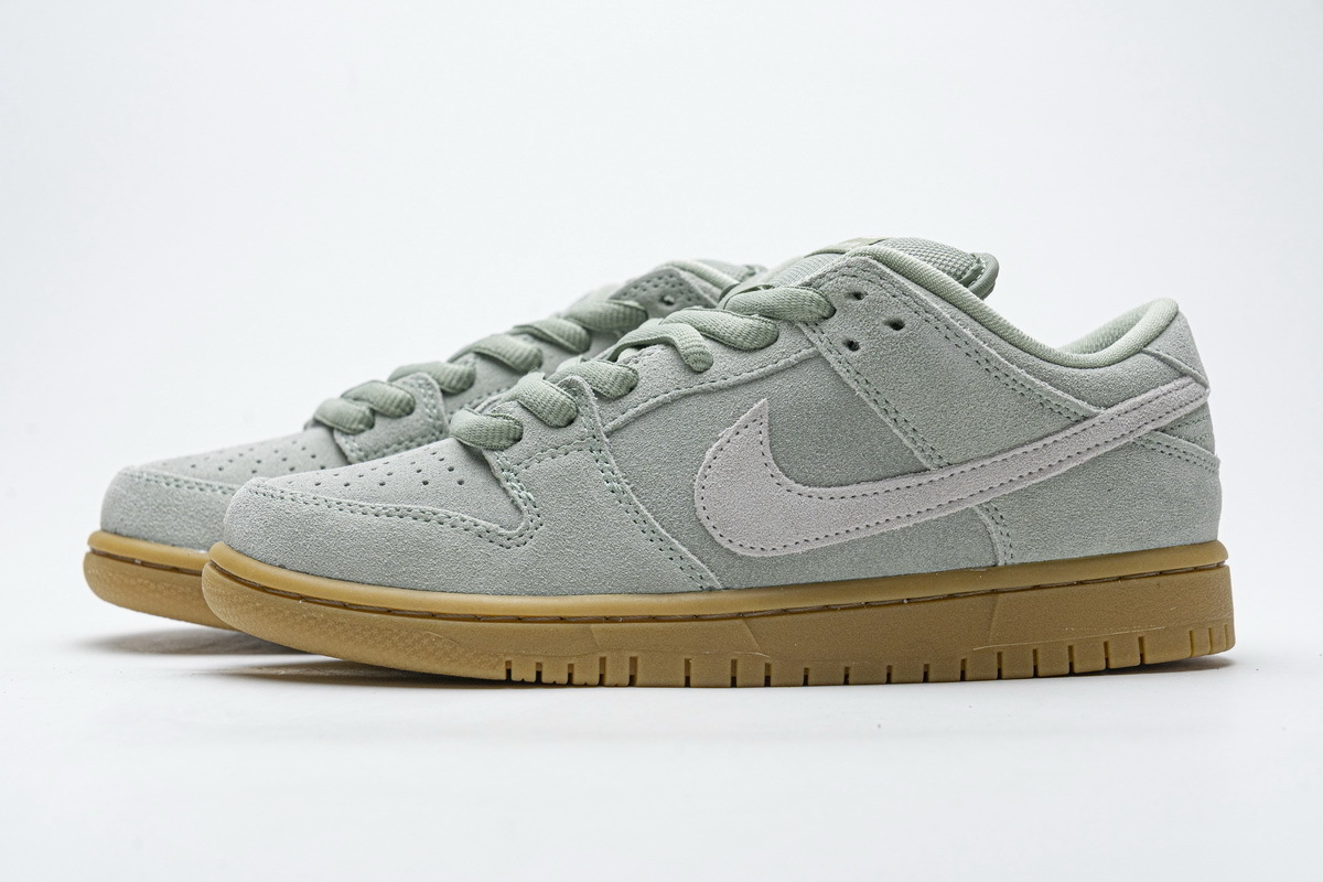 Get Nike SB Dunk Low Island Green Gum BQ6817-300