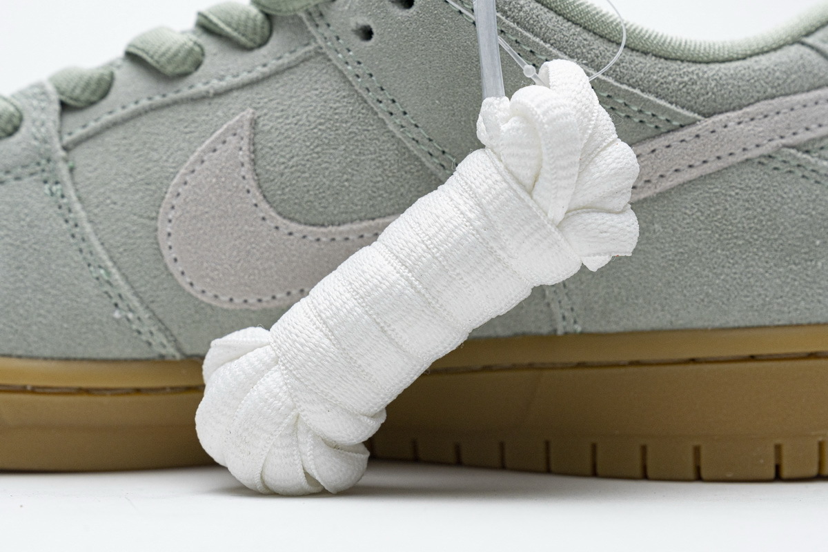 Get Nike SB Dunk Low Island Green Gum BQ6817-300