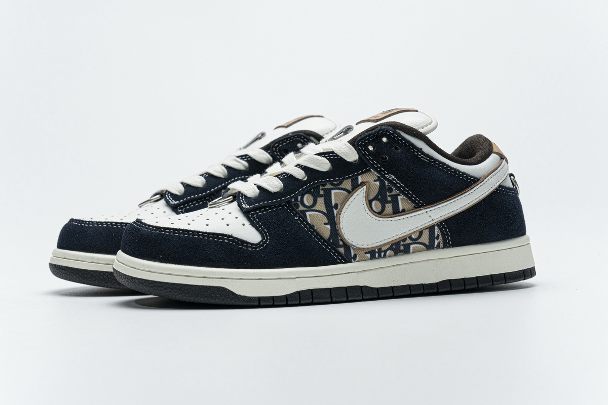 Get Nike Dunk SB SB Dior White Ink Blue