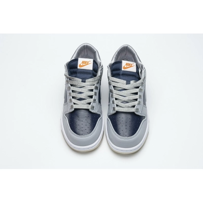 Get Nike Dunk Low College Navy Grey (W) DD1768-400 02