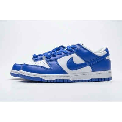 Get Replica Dunks Nike Dunk Low SP Kentucky (2020) CU1726-100 01