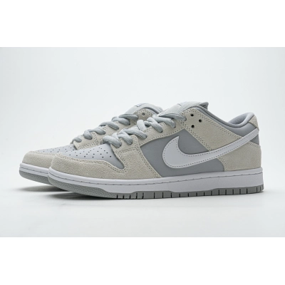 Get Nike SB Dunk Low Summit White Wolf Grey AR0778-110 01