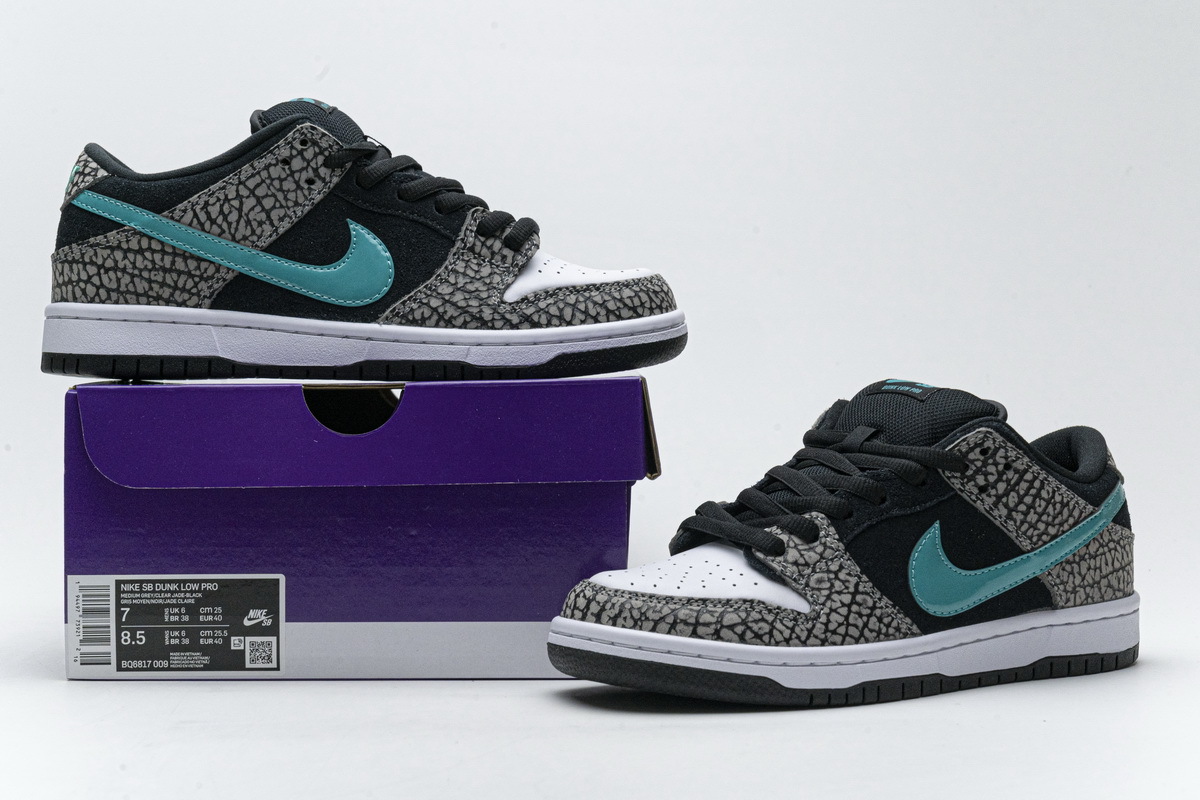 Get Nike SB Dunk Low atmos Elephant BQ6817-009