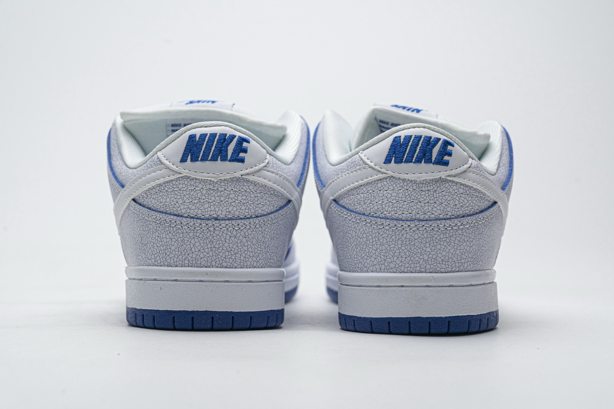 Get Nike SB Dunk Low Premium White Game Royal CJ6884-100 