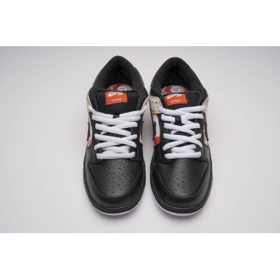 Get Nike SB Dunk Low Raygun Tie-Dye Black BQ6832-001 02