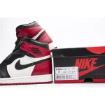  LJR Air Jordan 1 High OG“Bred Toe” 555088-610