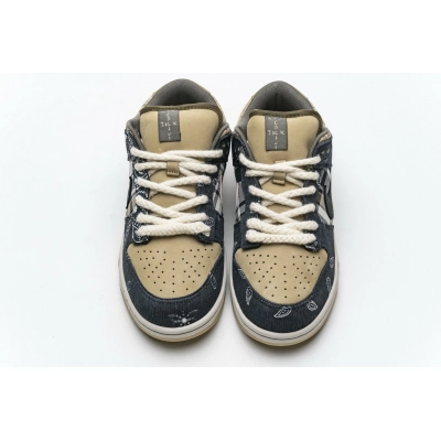 Get Replica Dunks Nike SB Dunk Low Travis Scott (Regular Box) CT5053-001 02