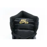 LJR Air Jordan 1 High OG Patent Black Metallic Gold 555088-032 
