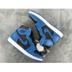 LJR Air Jordan 1 High OG Dark Marina Blue 555088-404 