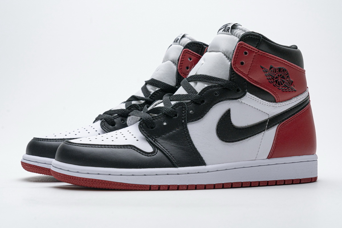 LJR Air Jordan 1 OG High 'Black Toe' 555088-125
