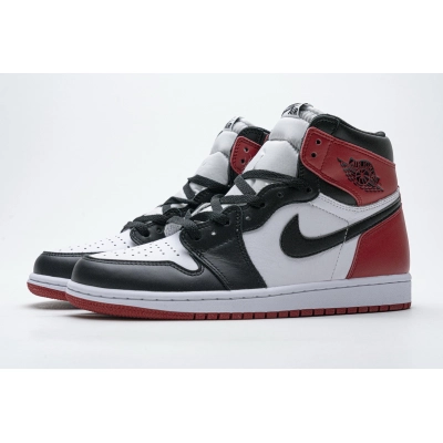 LJR Air Jordan 1 OG High 'Black Toe' 555088-125 01