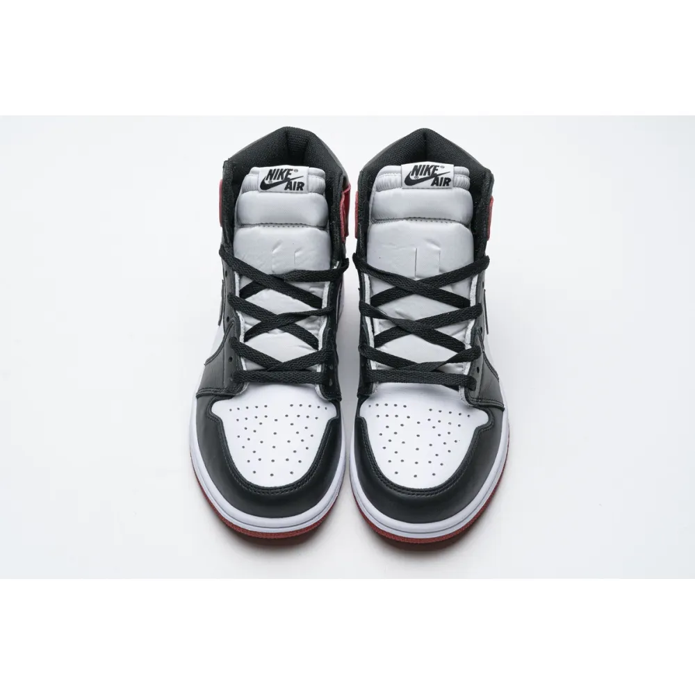 LJR Air Jordan 1 OG High 'Black Toe' 555088-125